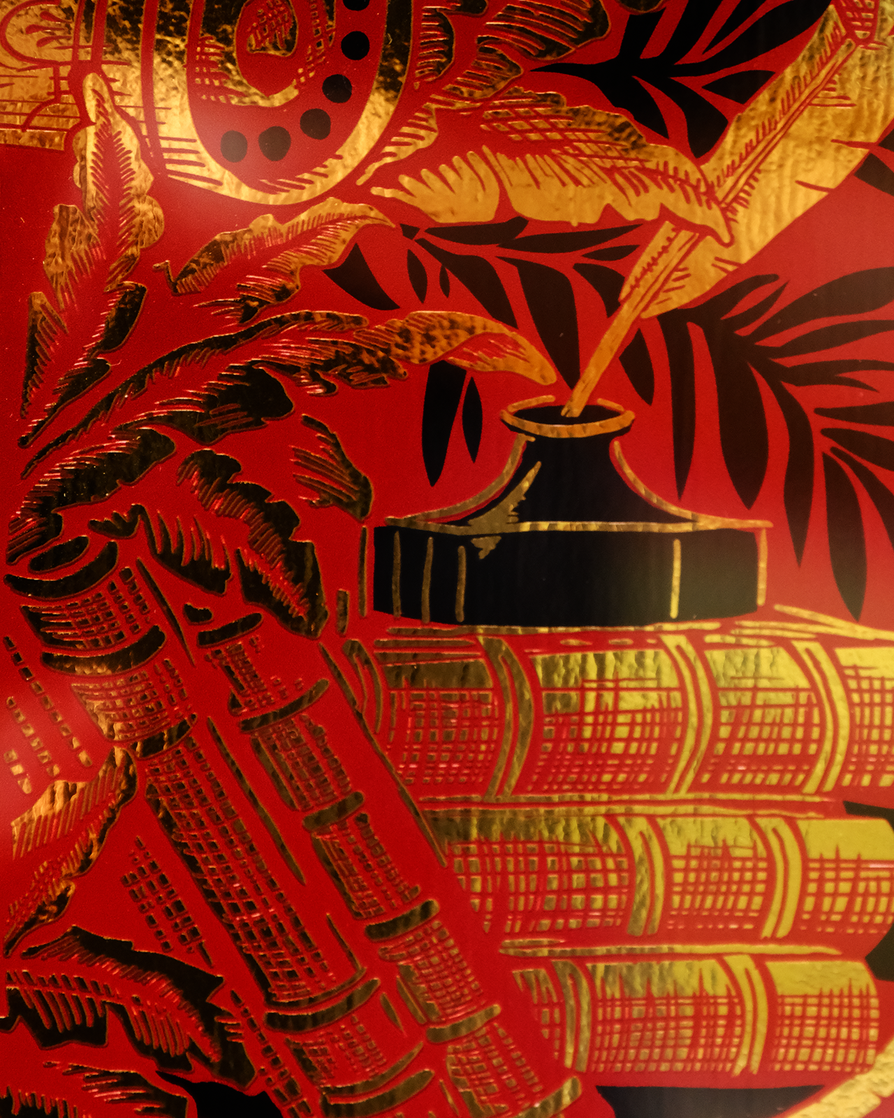 Voyages Extraordinaire Poster Red