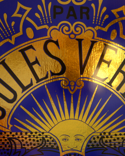 Voyages Extraordinaire Poster Blue