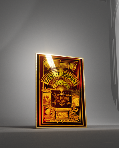 Voyages Extraordinaire Poster Red